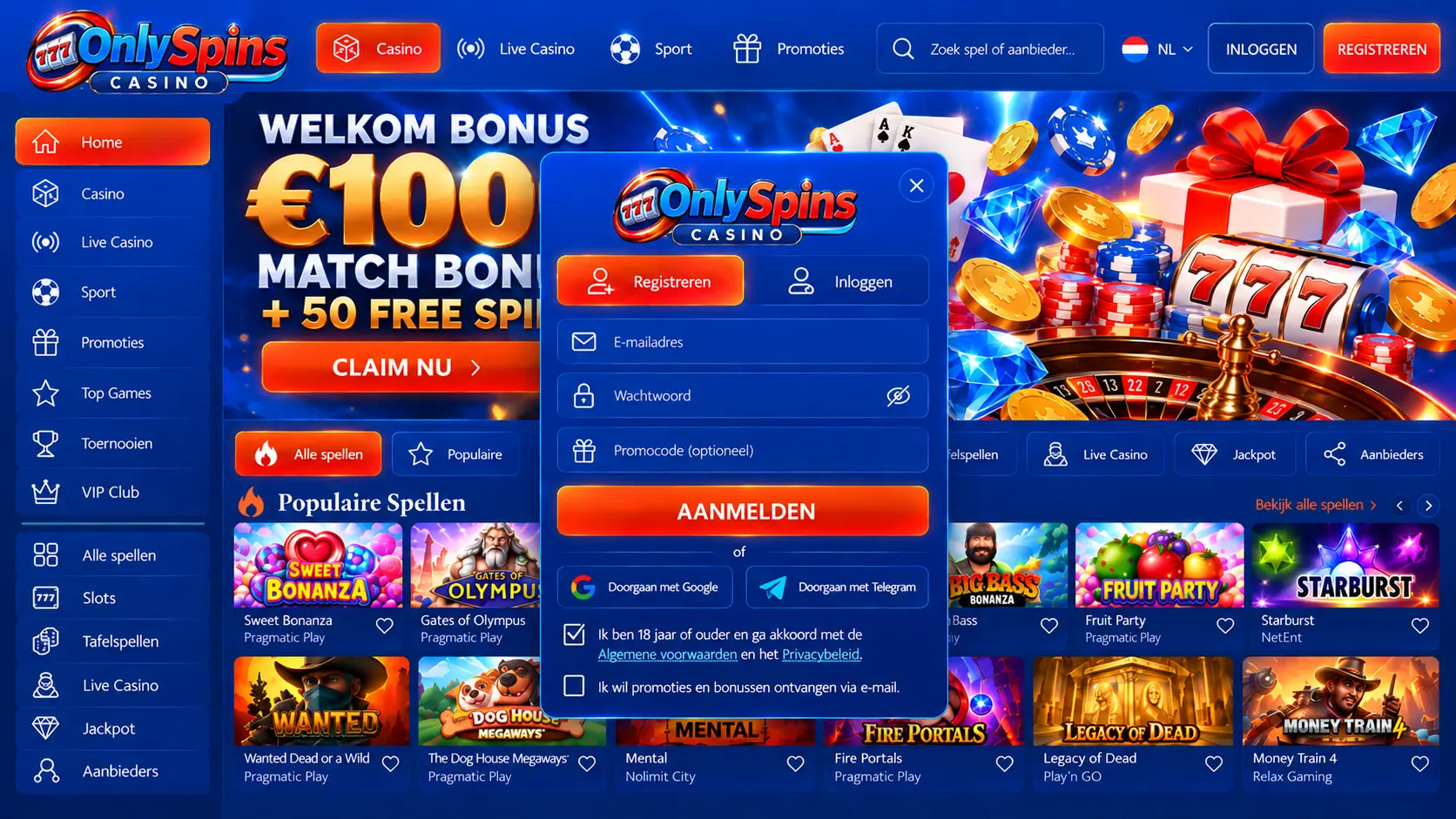 OnlySpins Casino Overzicht: Games, Live Casino en Uitbetalingen image 2